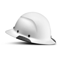 DAX Full Brim Hard Hat - White