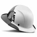 DAX Full Brim Hard Hat - Black and White