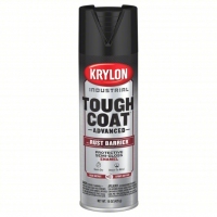 Tough Coat Advanced Aerosol Spray Paint Black Semi-Gloss (15 oz)