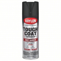 Tough Coat Advanced Aerosol Spray Paint Flat Black (15 oz)