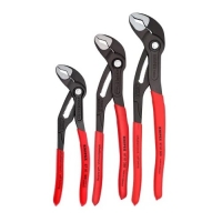 3 Piece Cobra Pliers Set (7-1/4", 10", and 12")