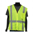 Viz-Up Three Pocket Mesh Vest in Hi-Vis Yellow (Size XX Large)