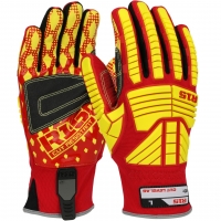 R15 Synthetic Leather Double Palm Gloves (Large)