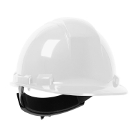Whistler Hardhat Cap Style w/ 4-Point Textile Suspension (White)