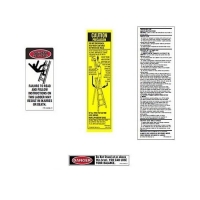 Safety Labels for Stepladders