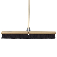 All-Purpose Horsehair Floor & Finish Broom with Handle 36"