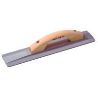Square End Magnesium Hand Float with Wood Handle 16" x 3-1/4"