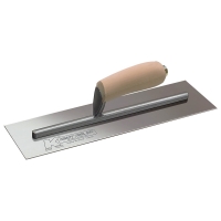 Gunite Trowel with Camel Back Wood Handle 12" x 5"