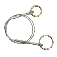 Cable Pass-through Sling Anchor with Galvanized Steel Cable (4 Feet)