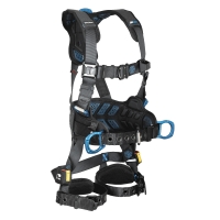 FT-One™ 3D Construction Belted Full Body Harness, Tongue Buckle Leg Adjustments (X-Large)