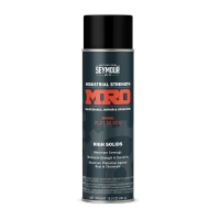 MRO Industrial High-Solids Spray Paint - Flat Black (16 oz)