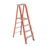 Fiberglass Step Ladder 4-Foot 300 lb Capacity