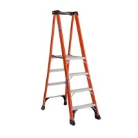 Fiberglass Pinnacle Pro Platform Platform Ladder 375 lb Capacity (4 Foot)