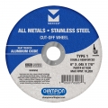 Type 1 Thin Cut-Off Wheel - 6 x .045 x 7/8"