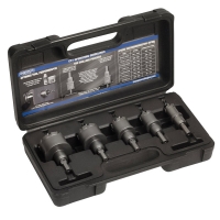 Carbide Tipped Hole Cutter Electrical Conduit Set, 5-Piece