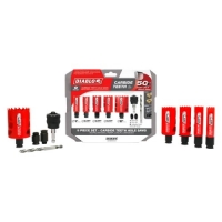 Carbide Teeth Rough-In Hole Saw Set (9PC)