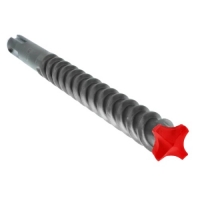 SDS-Max 4-Cutter Full Carbide Head Hammer Drill Bit 7/8" x 8" x 13"