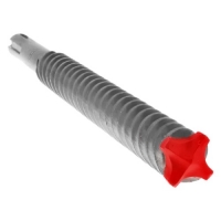 SDS-Max 4-Cutter Full Carbide Head Hammer Drill Bit 1" x 16" x 21"