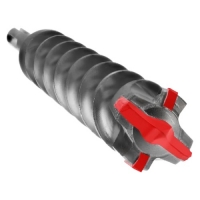 SDS-Max 4-Cutter Carbide-Tipped Hammer Drill Bit 1-1/2" x 24" x 29"