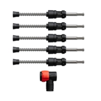 SDS-Plus 4-Cutter Full Carbide Head Dust Extraction Hammer Drill Bits 5/16" x 4"x 9"
