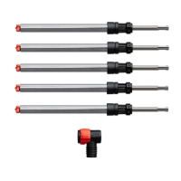 SDS-Plus 4-Cutter Full Carbide Head Dust Extraction Hammer Drill Bits 5/8" x 8" x 14"