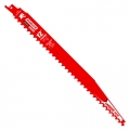 Carbide Teeth Reciprocating Saw Blades for Pruning and Clean Wood 12" 3TPI (2 Pack)