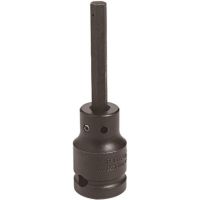 Hex Bit Impact Socket in 1/2" Drive (1/4")