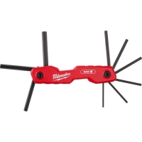 Folding Hex Key Set - SAE 9-Key