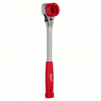 Lineman's High-Leverage Ratcheting Wrench w/ Milled Face