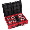 NPT Portable Pipe Threading Forged Aluminum Die Head Kit 1/2"-2"
