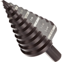Step Drill Bit 1/4" - 1-3/8"