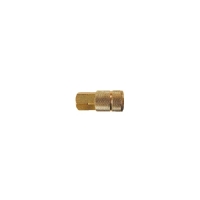 Brass 3/8" Female Body Coupler (1/4")