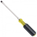 Heavy-Duty Round-Shank Screwdriver - 4" with 1/4" Keystone-Tip