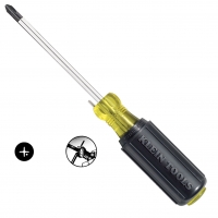 Round-Shank Wire Bending Screwdriver - 4" with #2 Phillips-Tip