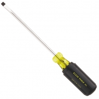 Heavy-Duty Round-Shank Screwdriver - 6" with 1/4" Cabinet-Tip