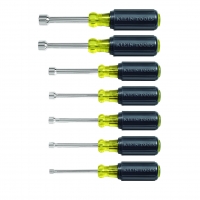 7-Piece Cushion-Grip Nut Driver Set - 3" Shafts