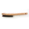 Curved Handle Wire Scratch Brush (14")