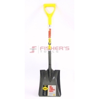 Ergo Power Square Point Shovel 9-7/8 x 11-1/2 Inch (27" Handle)