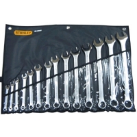 14 Piece Satin Finish SAE Combination Wrench Set