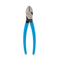 Diagonal Cutting Plier with Lap XLT Joint and Code Blue Grips 7"