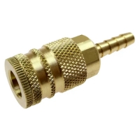 Industrial Coupler, 1/4" - 1/4" ID Hose