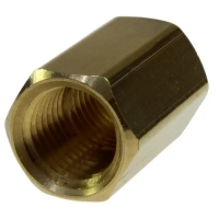 Hex Coupling, 1/4" FPT x 1/4" FPT
