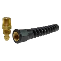 Reusable Strain Relief Rigid, 1/4" ID x 1/4" MPT