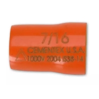 Standard 12 Point Socket with Square Drive - 3/8 x 7/16"