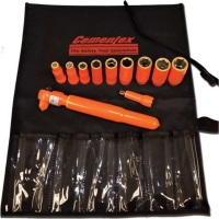 Insulated Square Drive Socket Set, 14 Piece - 3/8"