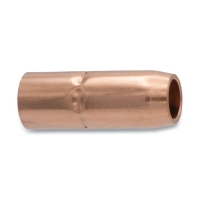 MIG Gun Nozzle, Flush, 5/8 in Bore