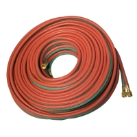 Grade R Twin-Line Welding Hose, 1/4 in x 100 ft