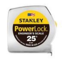 Power Lock Engineer Scale Tape Measure - 25 ft.