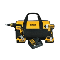 Cordless Drywall Screwgun and Impact Driver Combo Kit - 20V MAX