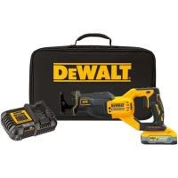 Brushless Cordless Reciprocating Saw Kit with DEWALT POWERSTACK 5Ah Battery - 20V MAX XR